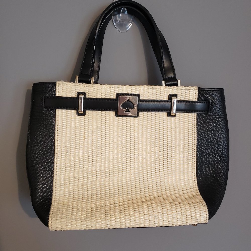 kate spade demarco housten straw bag